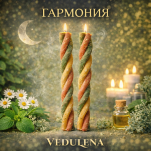 Свечи "Гармония" - набор из 2 свечей