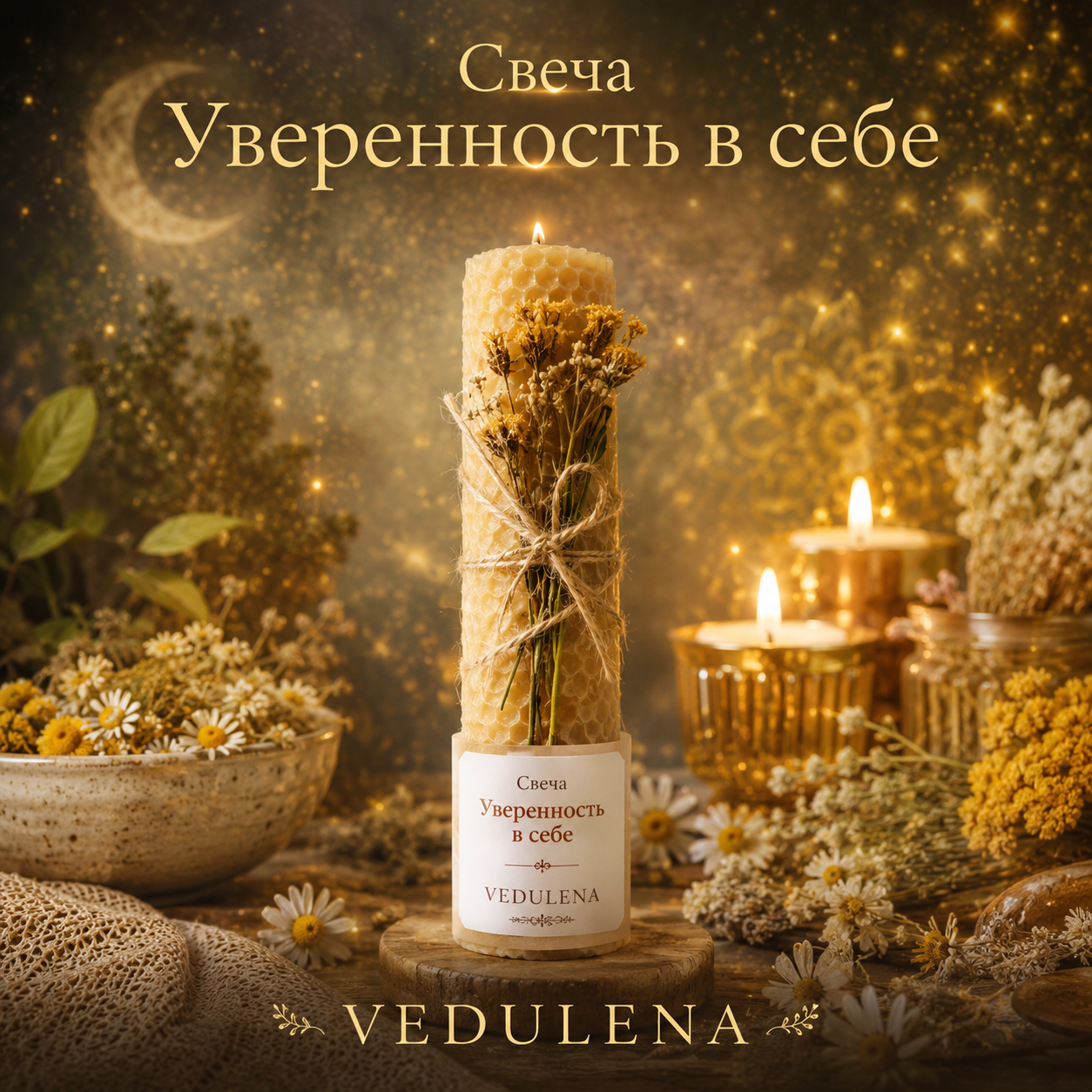 Свеча "Уверенность в себе"