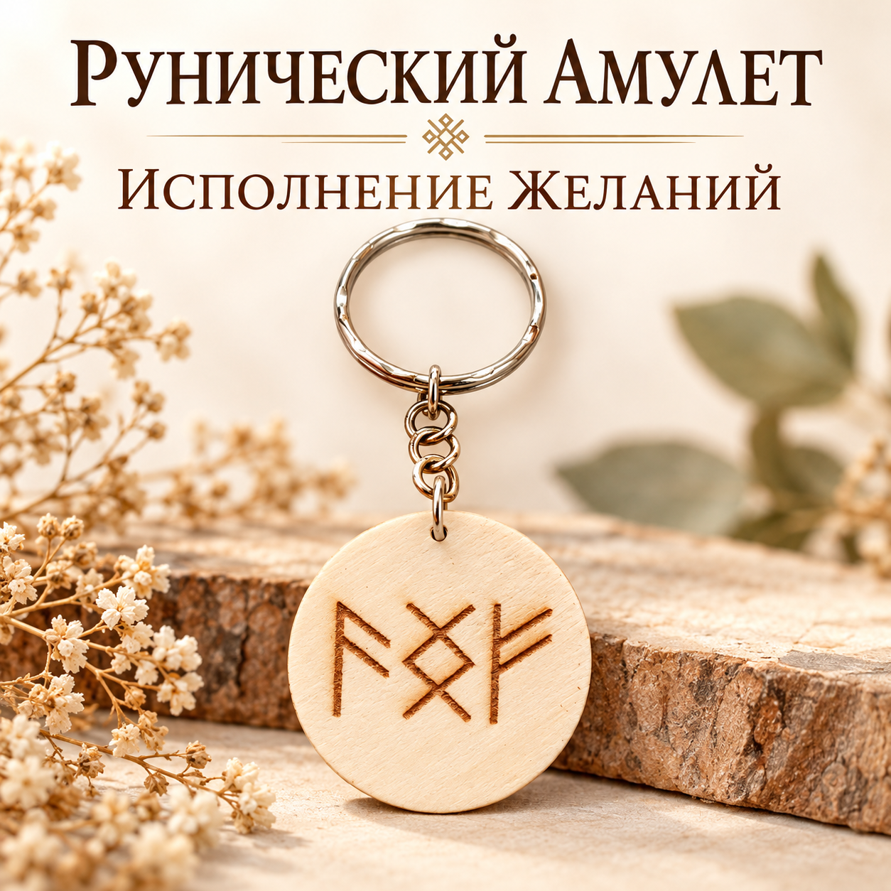 Рунический амулет «Исполнение желаний»