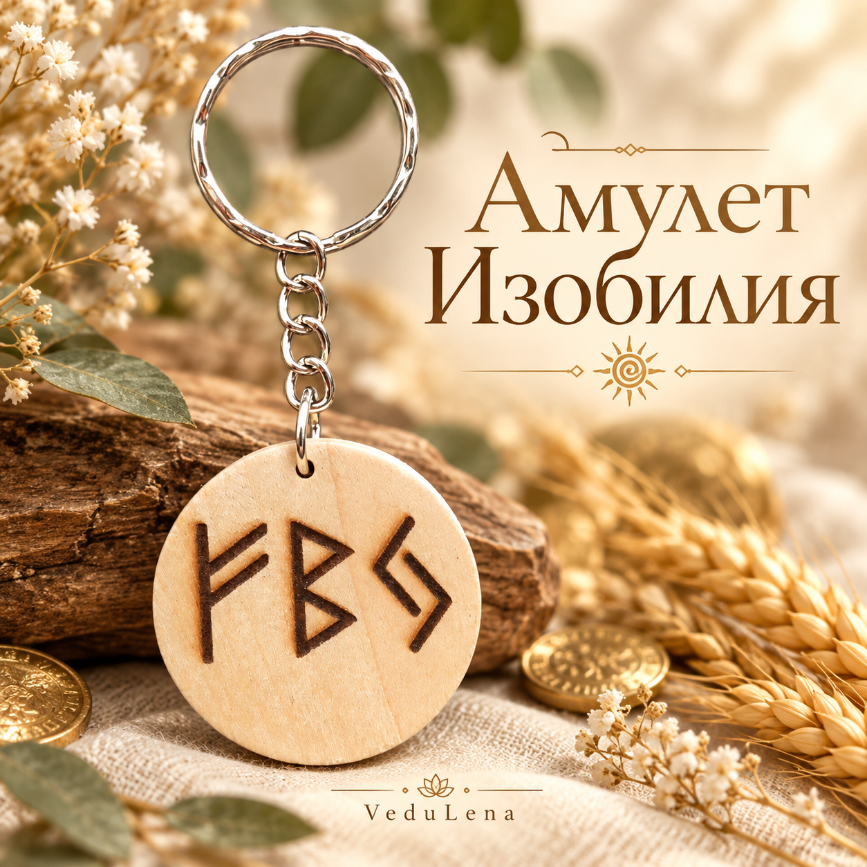 Рунический амулет «Изобилие»