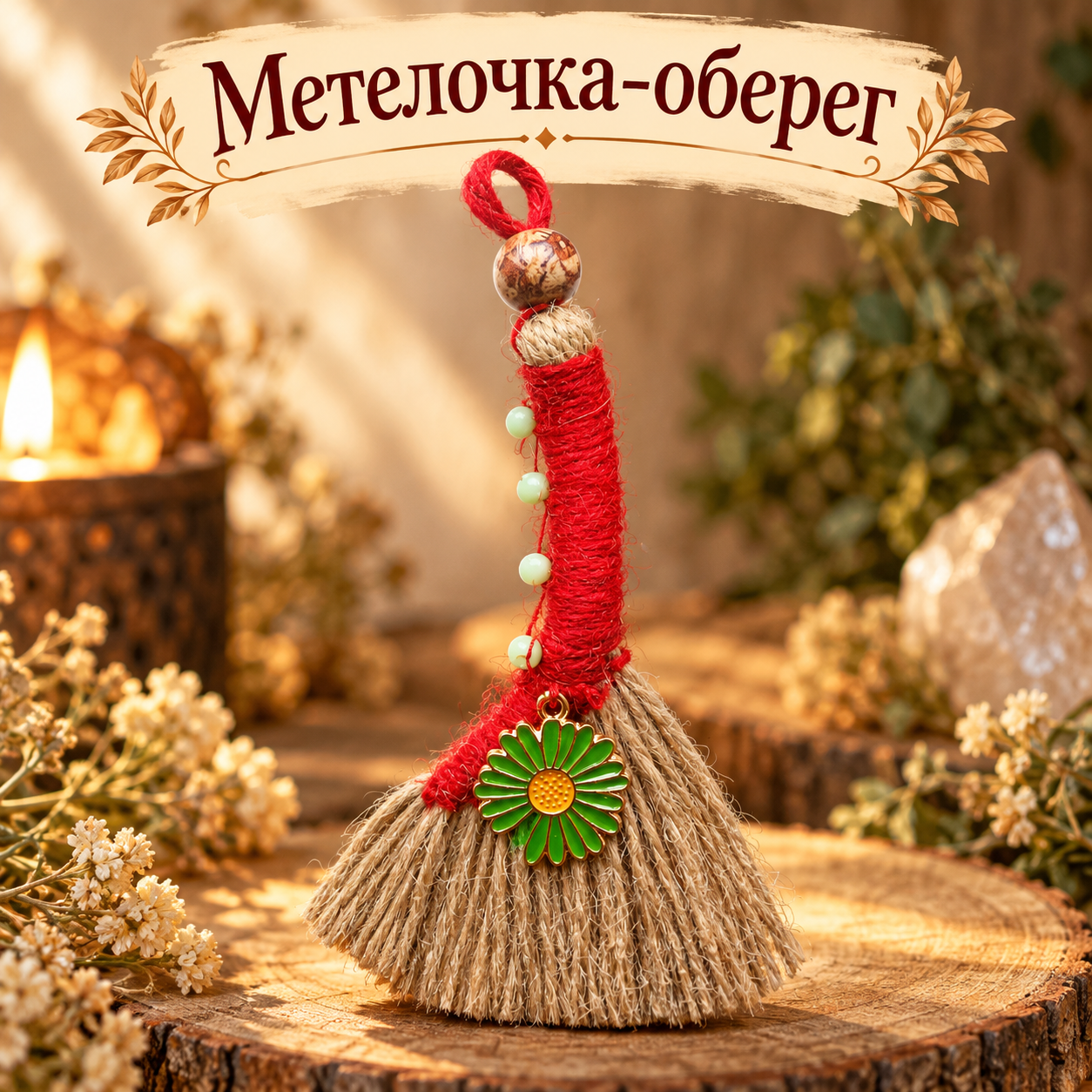 Метелочка-оберег «Изобилие» — для достатка и защиты дома