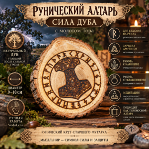Рунический алтарь "Сила дуба"