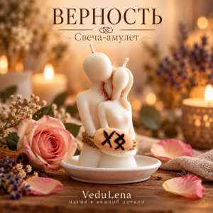 Свеча-амулет «Верность»