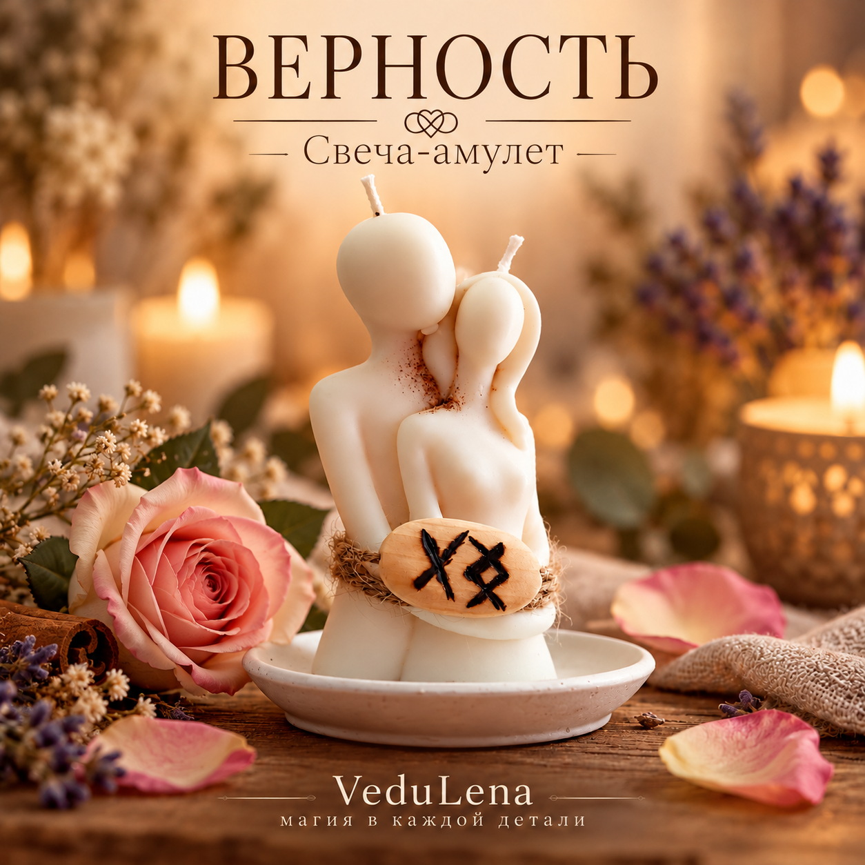 Свеча-амулет «Верность»